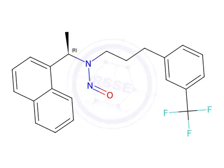 Chemical structure of N-Nitroso Cinacalcet