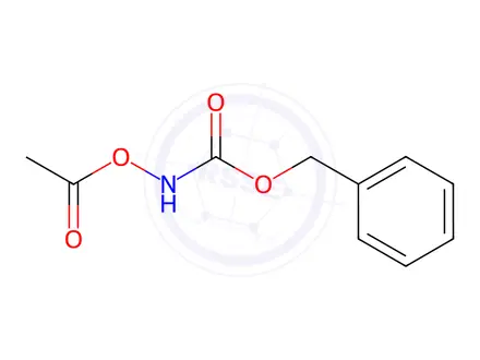 Chemical structure of O-Acetyl-N-carbobenzoxyhydroxylamine
