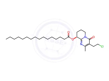 Chemical structure of Paliperidone Palmitate Stage III
