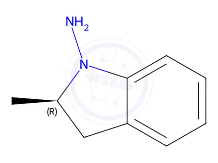 Chemical structure of Indapamide Impurity C