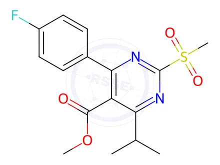 Chemical structure of Rosuvastatin Impurity 249