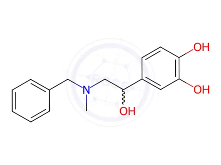 Chemical structure of N-Benzyl Epinephrine