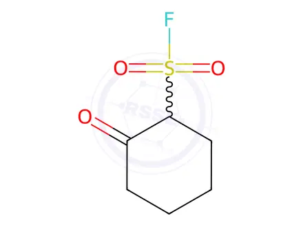 Chemical structure of 2-OXOCYCLOHEXANE-1-SULFONYL FLUORIDE
