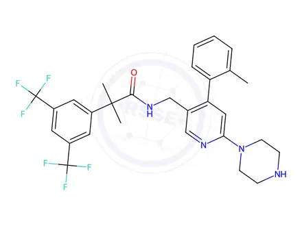 Chemical structure of Netupitant Impurity 10