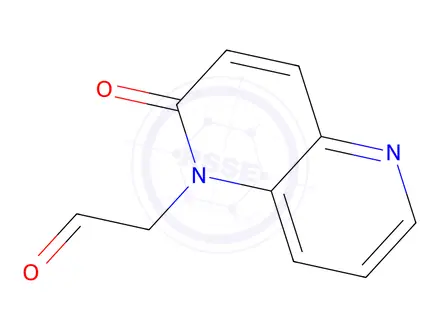 Chemical structure of 2-(2-Oxo-1,5-naphthyridin-1(2H)-yl)acetaldehyde