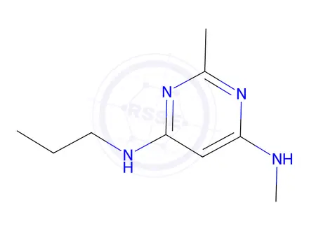 Chemical structure of n4,2-dimethyl-n6-propylpyrimidine-4,6-diamine