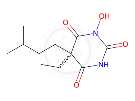Chemical structure of Amobarbital Impurity 1