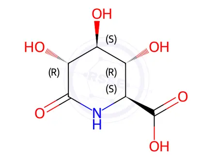 Chemical structure of D-glucaro-delta-lactam