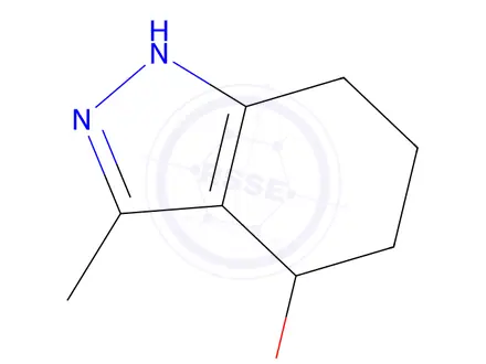 Chemical structure of 3-Methyl-4,5,6,7-tetrahydro-1H-indazol-4-ol