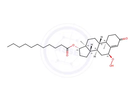 Chemical structure of Testosterone Impurity 12