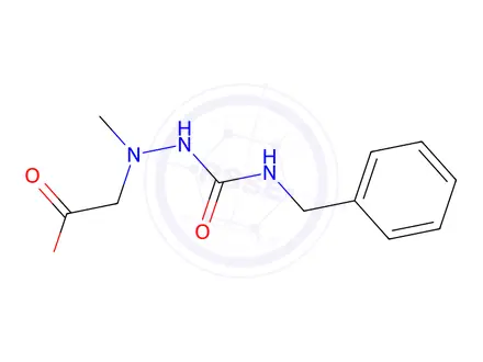 Chemical structure of N-(3-Benzylureido)-N-methylglycine