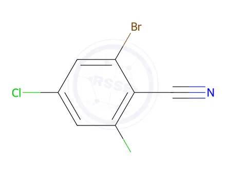 Chemical structure of 2-Bromo-4,6-dichlorobenzonitrile