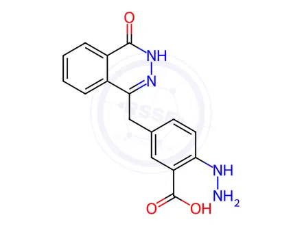 Chemical structure of Olaparib Impurity 187