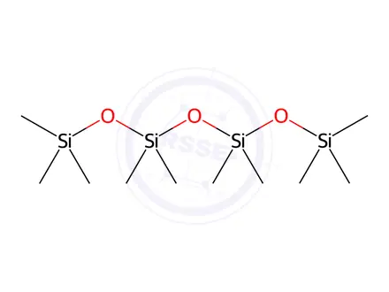Chemical structure of Decamethyltetrasiloxane