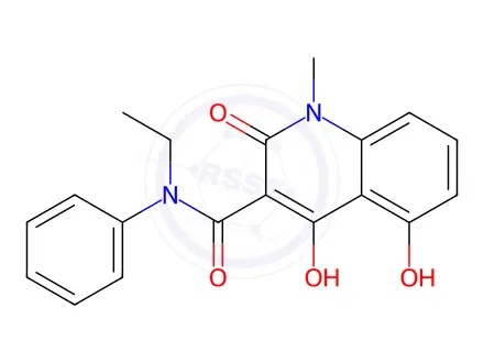 Chemical structure of Laquinimod Impurity 40