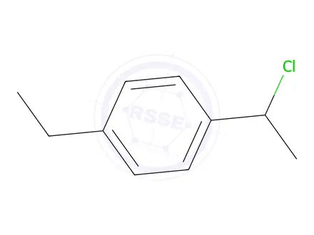 Chemical structure of 1-(1-Chloroethyl)-4-ethylbenzene