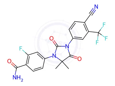 Chemical structure of Enzalutamide Impurity 17
