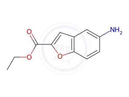 Chemical structure of Ethyl 5-amino-1-benzofuran-2-carboxylate