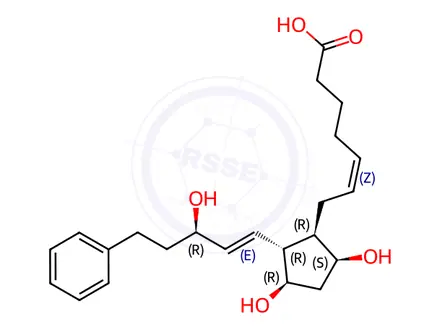 Chemical structure of Bimatoprost Impurity 84