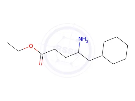 Chemical structure of Ethyl 4-amino-5-cyclohexylpentanoate