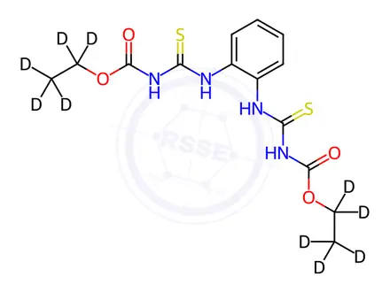 Chemical structure of Thiophanat ethyl-d10