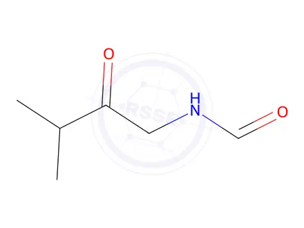 Chemical structure of N-(3-methyl-2-oxobutyl)formamide
