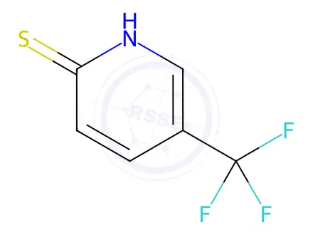 Chemical structure of 5-Trifluoromethyl-2-thio-pyridone (BSC)