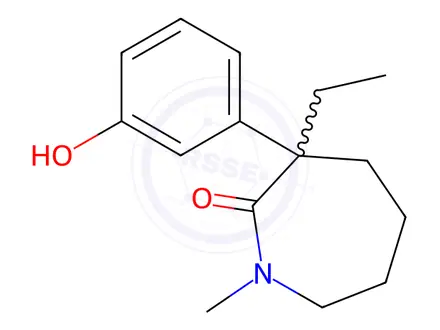 Chemical structure of Meptazinol Impurity 1(Meptazinol BP Impurity A)