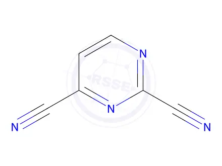 Chemical structure of Pyrimidine-2,4-dicarbonitrile