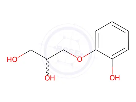 Chemical structure of Guaifenesin Impurity 2 (19826-87-0)
