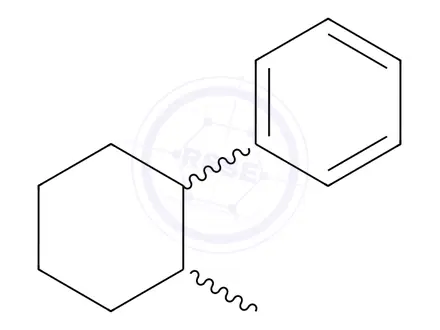 Chemical structure of (2-methylcyclohexyl)benzene