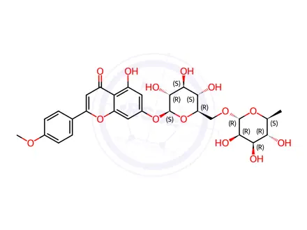 Chemical structure of Linarin