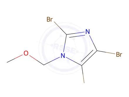 Chemical structure of 2,4,5-TRIBROMO-1-(METHOXYMETHYL)-1H-IMIDAZOLE