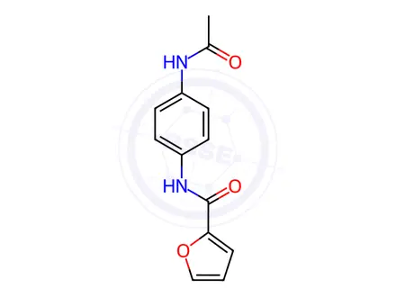 Chemical structure of n-(4-Acetamidophenyl)furan-2-carboxamide
