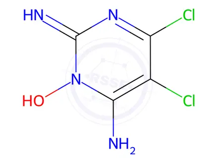Chemical structure of Minoxidil Impurity 1