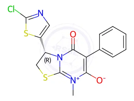 Chemical structure of Fenmezoditiaz