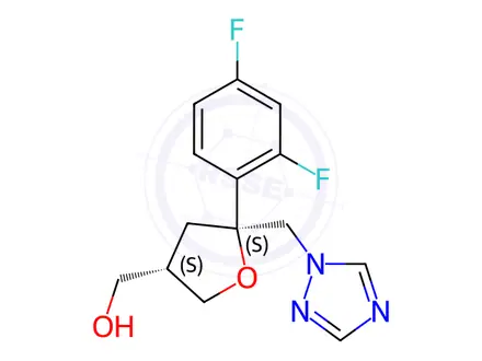 Chemical structure of posaconazole Impurity 36