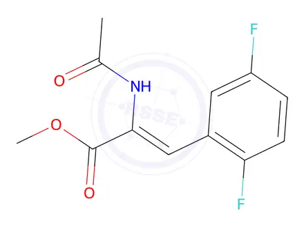 Chemical structure of Methyl 2-acetamido-3-(2,5-difluorophenyl)acrylate