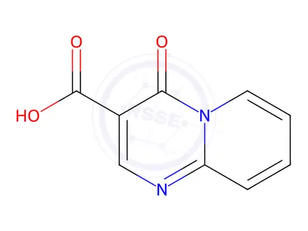 Chemical structure of 4-Oxo-4H-pyrido[1,2-a]pyrimidine-3-carboxylic Acid