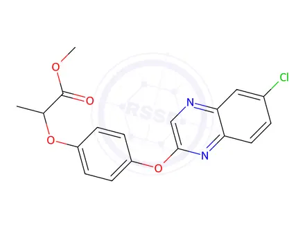 Chemical structure of Quizalofop Impurity 4