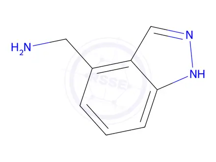 Chemical structure of (1H-Indazol-4-yl)methanamine