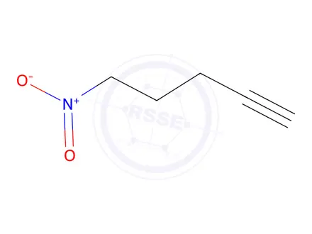 Chemical structure of 5-Nitropent-1-yne