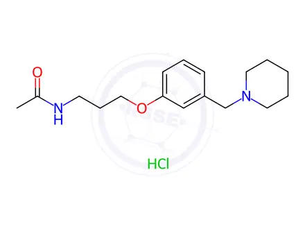 Chemical structure of Roxatidine Impurity 1(Hydrochloride)