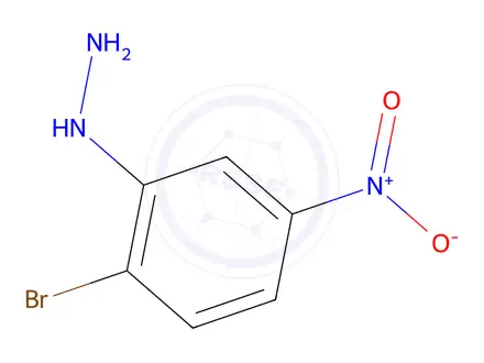 Chemical structure of 1-(2-bromo-5-nitrophenyl)hydrazine