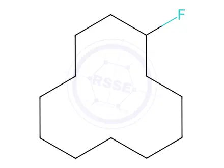 Chemical structure of Fluorocyclododecane