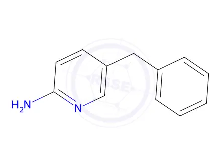 Chemical structure of 5-benzylpyridin-2-amine
