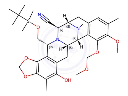 Chemical structure of Trabectedin Impurity 27