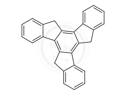 Chemical structure of Truxene