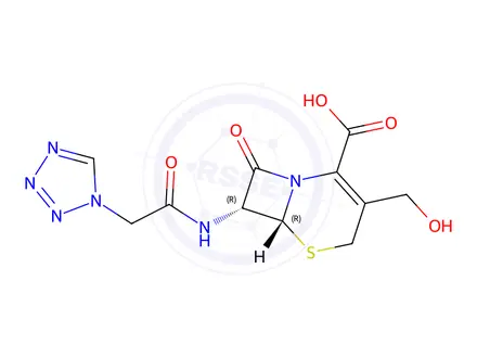 Chemical structure of Cefazolin USP Impurity E
