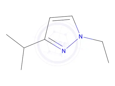 Chemical structure of 1-ethyl-3-isopropyl-1H-pyrazole